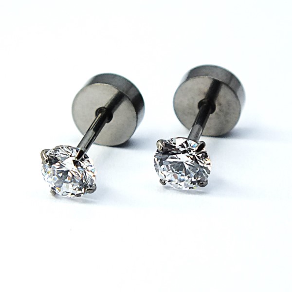 Titaanist kõrvaehe – kivike – keeratav kinnitus - Image 5